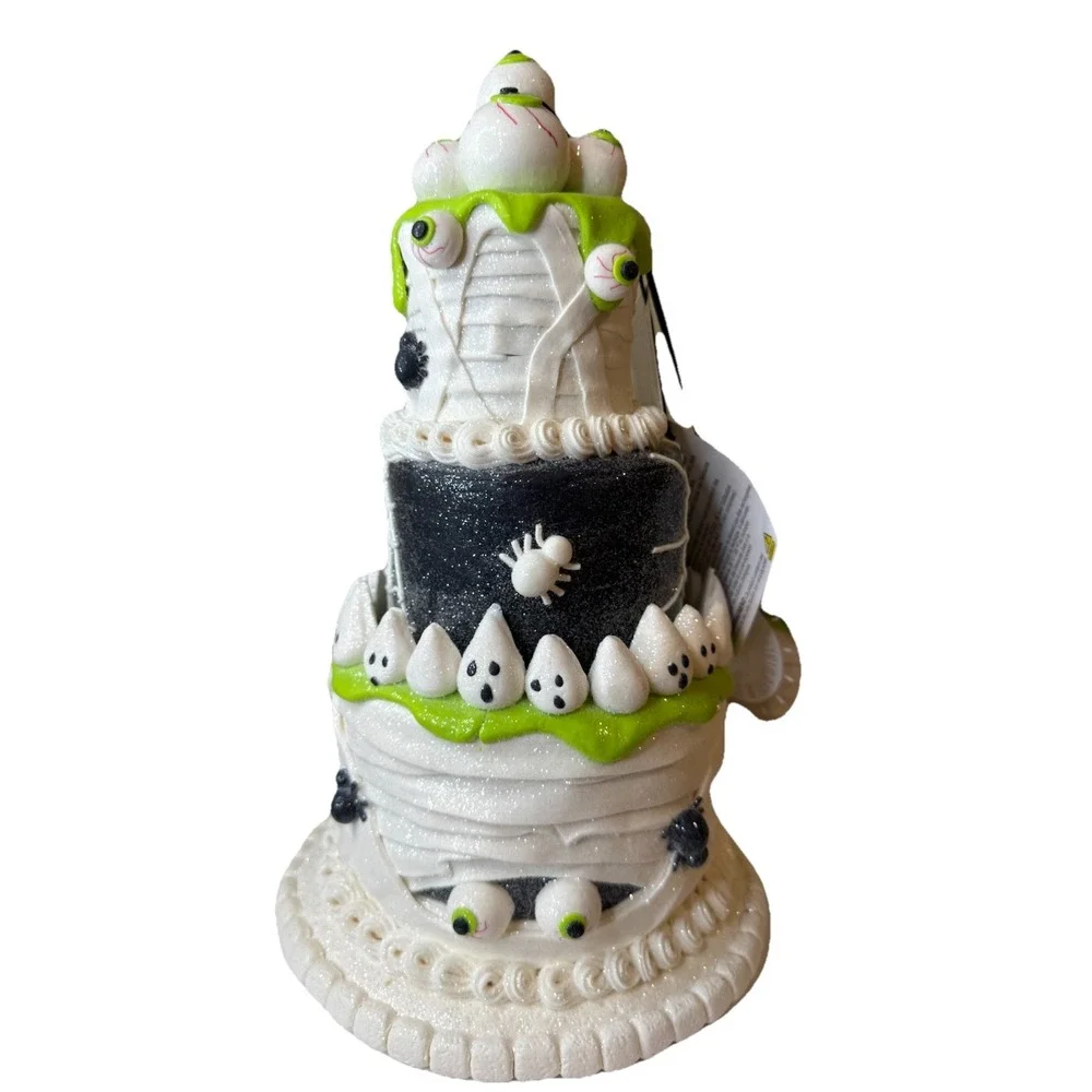 NEW GHOULISH Halloween Cake - LED‎ 12